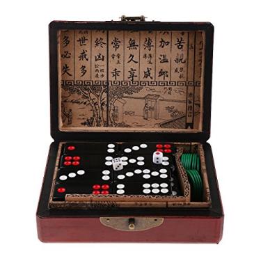 Imagem de Conjunto de peças chinesas Pai Gow Paigow Jogos de dominó de cassino para amantes de jogos de azar Toycoding/1334
