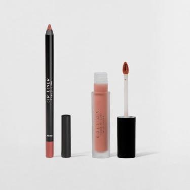 Imagem de Kit Lápis Labial Marrom + Batom Nude Océane Edition (2 Produtos)