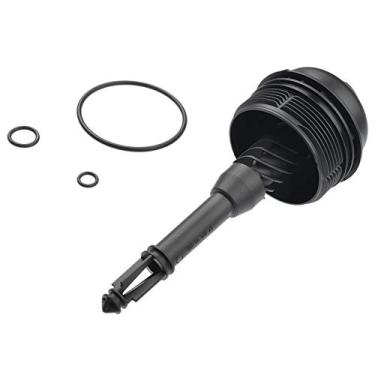 Imagem de A-Premium Tampa do alojamento do filtro de óleo compatível com Mercedes-Benz B250 C300 E300 CLA250 GLA250 GLC SLK 2013-2019 L4 2.0L