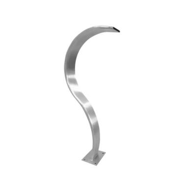 Imagem de Cascata Piscina Slim Aço Inox Canadense Sobrepor ao Chão - Supera Inox