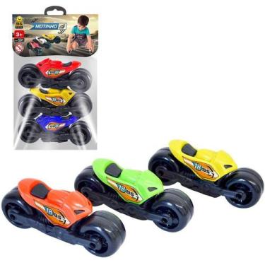 Imagem de Moto roda livre colors 3 pecas na solapa - BS TOYS