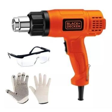 Imagem de Soprador Termico Hg1500 110v Black E Decker + Kit Proteção - Black+Dec