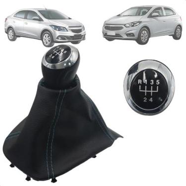 Imagem de Coifa Manopla Câmbio Onix Prisma 2013 2014 2015 2016 2017 2018 2019 - 