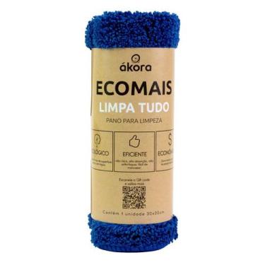 Imagem de Pano Ecomais Limpa Tudo Azul Escuro Ákora