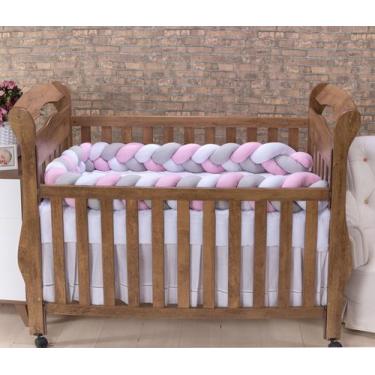Imagem de Trança Lateral Protetora Para Berço e Cama Infantil 3,00 Metros Lindas