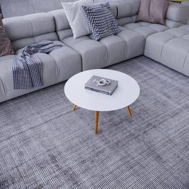 Imagem de Mesa de Centro Vesta Redonda 31cm X 67cm X 67cm Branco