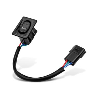 Imagem de Interruptor de inclinação para motor de popa compatível com Mercury Outboard 25-400HP Mariner Outboard 50-300HP 1999-Up, interruptor de inclinação de acabamento traseiro inferior substitui 87-8569901