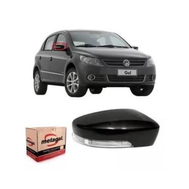 Imagem de Capa Retrovisor Gol G5 2009 2010 2011 2012 Com Pisca Metagal - LADO DI