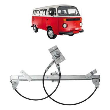 Imagem de Máquina Do Vidro Manual Kombi Clipper E Carat 1976 Até 2007 - Supercen