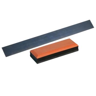 Imagem de Pintando Carro, Kit Taco 7 X 20 cm com Régua De Aplicar Massa Quantidade de cascalhos:0;Cor:Laranja