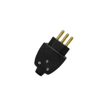 Imagem de Plug Macho Versatil 90 2P+T 10A Preto Pial Legrand 615852