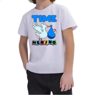 Imagem de Camiseta Infantil Cegonha Time Menino - Alearts, 16