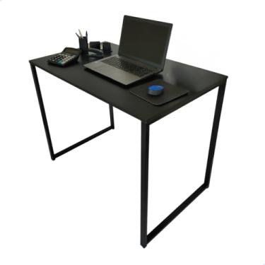 Imagem de Escrivaninha Industrial Home Office 1m x 60cm(PRETA)