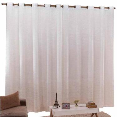 Imagem de Cortina Cetim Amassado 5,00x2,70 Para Sala ou Quarto - Paulo Cesar Enx