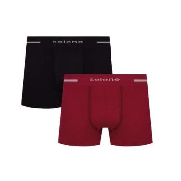 Imagem de Kit c/ 2 cuecas boxer sem costura Selene Ref.: 11150