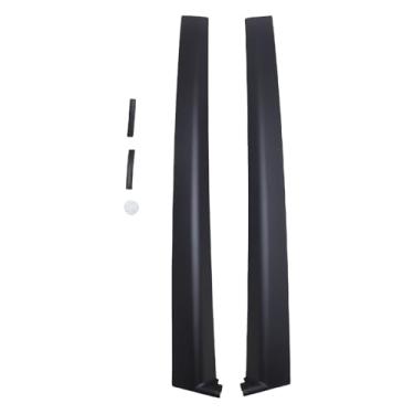 Imagem de Par de Penteado por Porta Golheta Pilar Oem 72430-SR3-003/72470-SR3-003 Tampa de Ajuste Direto de Plástico ABS Esquerdo e Direito Usado para 2dr 3dr