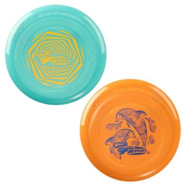 Imagem de Wham-O Frisbee, disco de voo ao ar livre de 70 g de 23 cm, disco esportivo leve e durável para iniciantes e crianças a partir de 5 anos, ótimo para escola, prêmios de jogos, festa, jogos de quintal