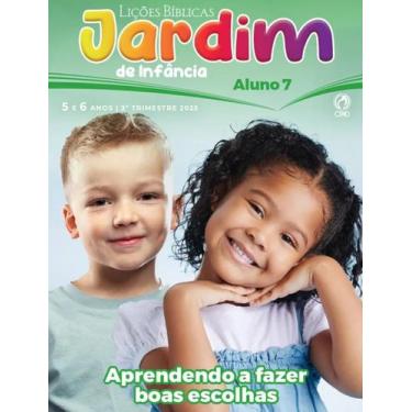 Imagem de Revista Lições Bíblica Jardim de Infância Aluno 3º Trimestre 2025 - CP