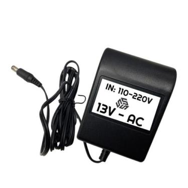 Imagem de Fonte P/ Pedaleira Ac 13v 800ma P4 Efeitos Roland Boss Jx-1 - SÓ FONTE