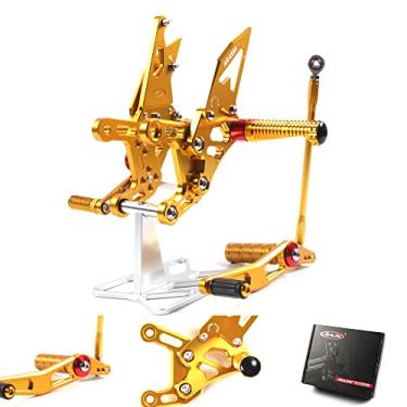 Imagem de Arashi Versão 2.0 Traseira Ajustável para Yamaha YZF R1 2009-2014, Dourado