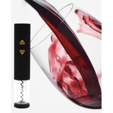 Imagem de Abridor de Vinho Elétrico Automático Saca Rolha Prático Abridor Doméstico Acessório de Cozinha Utensílios de Bar Abra Vinhos Sem Esforço Compre Antes que Acabe