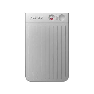 Imagem de PLAUD Note Gravador de voz inteligente, gravador de áudio com transcrição e resumo, controle de aplicativo, memória de 64 GB, perfeito para chamadas, reuniões, entrevistas, prata