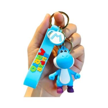 Imagem de Chaveiro 3D Super Mario Bros Para Crianças, Pingente De Bolsa Escolar,