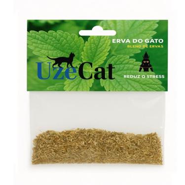 Imagem de Erva Do Gato Catnip Natural UzeCat Para Brinquedo 3g
