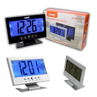 Imagem de Relógio De Mesa Digital -Lelong 8107