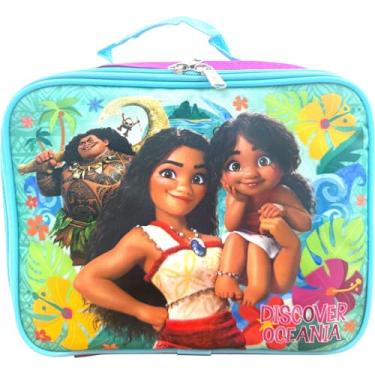 Imagem de Lancheira infantil licenciada pela Disney (Moana Pink-Blue)