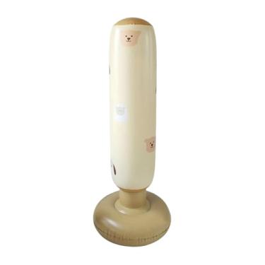 Imagem de oshhni Saco de pancadas inflável para crianças, equipamento de exercício, desenho animado, fácil de inflar, brinquedo de coluna de boxe para treinamento de