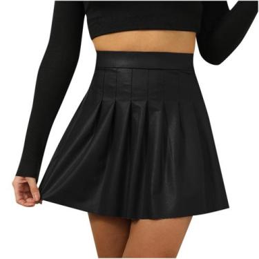 Imagem de Moda feminina cor sólida vestido cintura alta sexy pack hip saia irreg