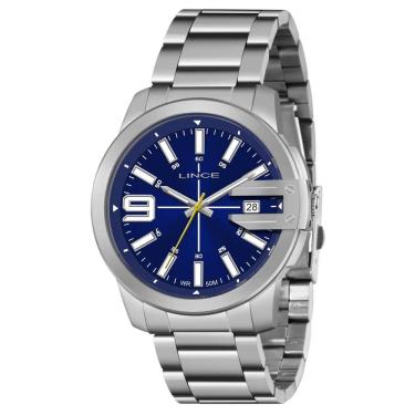 Imagem de Relógio Lince Masculino Mrm4708L D2Sx Casual Prateado