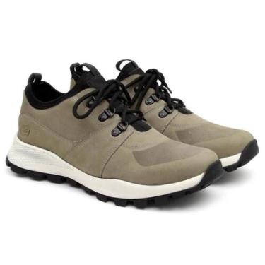 Imagem de Tênis Masculino Adventure Couro Cano Curto Esportes - Venetto, 43, Cin