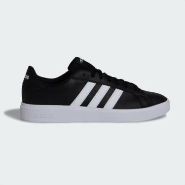 Imagem de Tênis Casual Masculino Adidas Grand Court Base 2.0 Preto, Cblack, Ftww