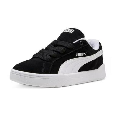 Imagem de Tênis Puma Park Lifestyle Easy SD Black White, 39, Preto