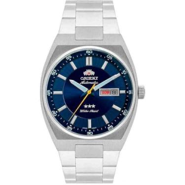 Imagem de Relógio Automático Orient Masculino Mostrador Azul 469SS087NH D1SX