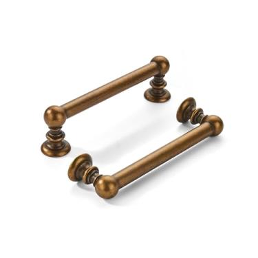 Imagem de khtumeware Pacote com 2 peças de 102 mm (102 mm) para armário de cozinha sólido resistente para gavetas, penteadeira, alça de banheiro