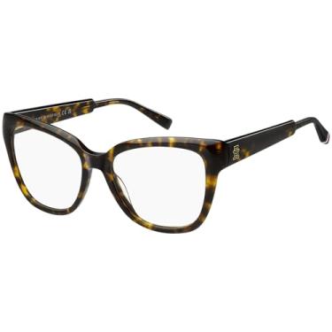 Imagem de Armação de Óculos Tommy Hilfiger TH 2209 086 - Marrom Havana 53