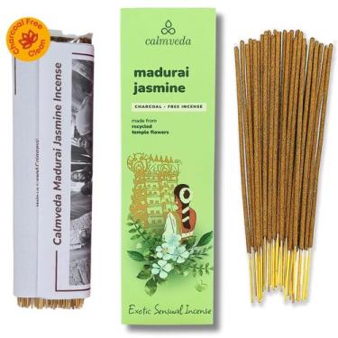Imagem de Palitos de incenso Calmveda Madurai Jasmine Exotic Aroma 80 unidades