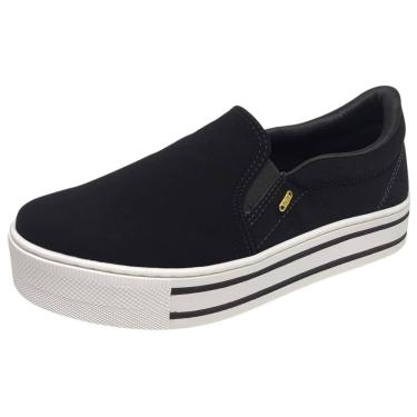 Imagem de Tênis Feminino Slip On Fácil Calce Casual Conforto Via Marte