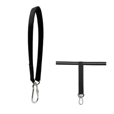 Imagem de TTFdacai Cabides resistentes para saco de pancadas Stra Heavy Bag Strap Hanger para pendurar sacos de pancada e treinamento de boxe na academia em casa, preto