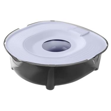 Imagem de KiBcsLic Kit de treinamento para gatos com vaso sanitário portátil, acessório removível e reutilizável. Compre suprimentos para cuidados com animais de, Cinza