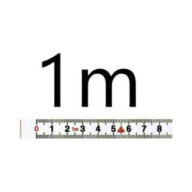 Imagem de Fita Métrica Autoadesiva Para Trilho De Esquadria, Régua De Aço Métric