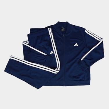 Imagem de Conjunto Adidas Essentials 3 Stripes Feminino-Feminino