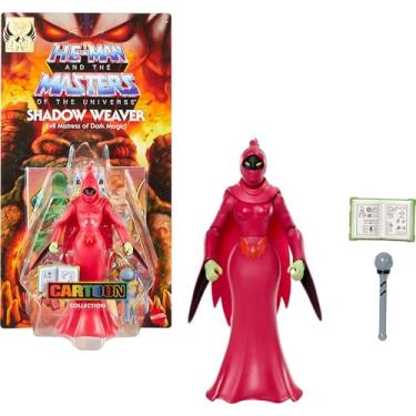 Imagem de Masters of the Universe Origins Action Figure Cartoon Collection Shadow Weaver, 5.5-inch 1980s Motu Princess of Power TV Sorceress, Cloak & Wand
