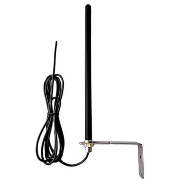 Imagem de Antena Externa de 433MHz com Alcance Estendido para Controle Remoto Portão Garagem Amplificador Sinal SMA-Macho GSM GPRS Omni Dispositivos Receptores Alarme