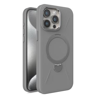 Imagem de Capa ultrafina para iPhone 16/16 plus/16 pro/16 pro max, capa de telefone de silicone líquido traseira com anel de metal macio resistente a arranhões
