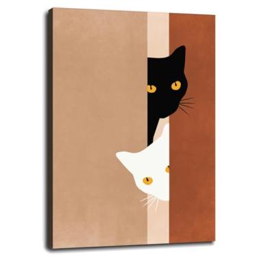 Imagem de Impressão em tela boêmia animais natureza pôster arte de parede para casa 1 peça decorações com moldura 30.5 cm x 20.3 cm