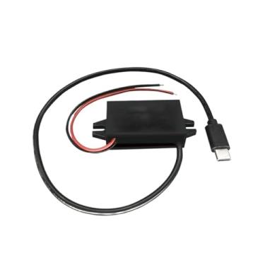 Imagem de Módulo de fonte de alimentação CC 12V24V para 5V 3A DC Conversor Buck Step Down para adaptador USB USB adaptador USB carro macho fêmea (12V24V a 5V 3A)